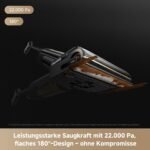 MOVA M50 Ultra Nass- und Trockensauger, 22.000Pa, klappbarer Griff, 100°C Bürstenwäsche – Bild 7