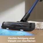 MOVA S4 Detect Akku-Staubsauger, kabellos, 91 Min. Laufzeit, LED-Display, für Teppiche und Hartböden – Bild 8