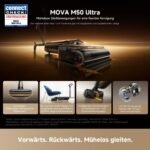 MOVA M50 Ultra Nass- und Trockensauger, 22.000Pa, klappbarer Griff, 100°C Bürstenwäsche – Bild 10