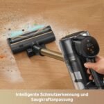 MOVA S5 Sense Akku-Staubsauger, kabellos, 97 Min. Laufzeit, Anti-Verhedderung – Bild 7
